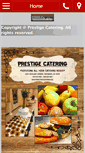 Mobile Screenshot of prestigecatering.biz