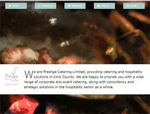 Tablet Screenshot of prestigecatering.ie