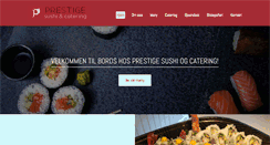 Desktop Screenshot of prestigecatering.no